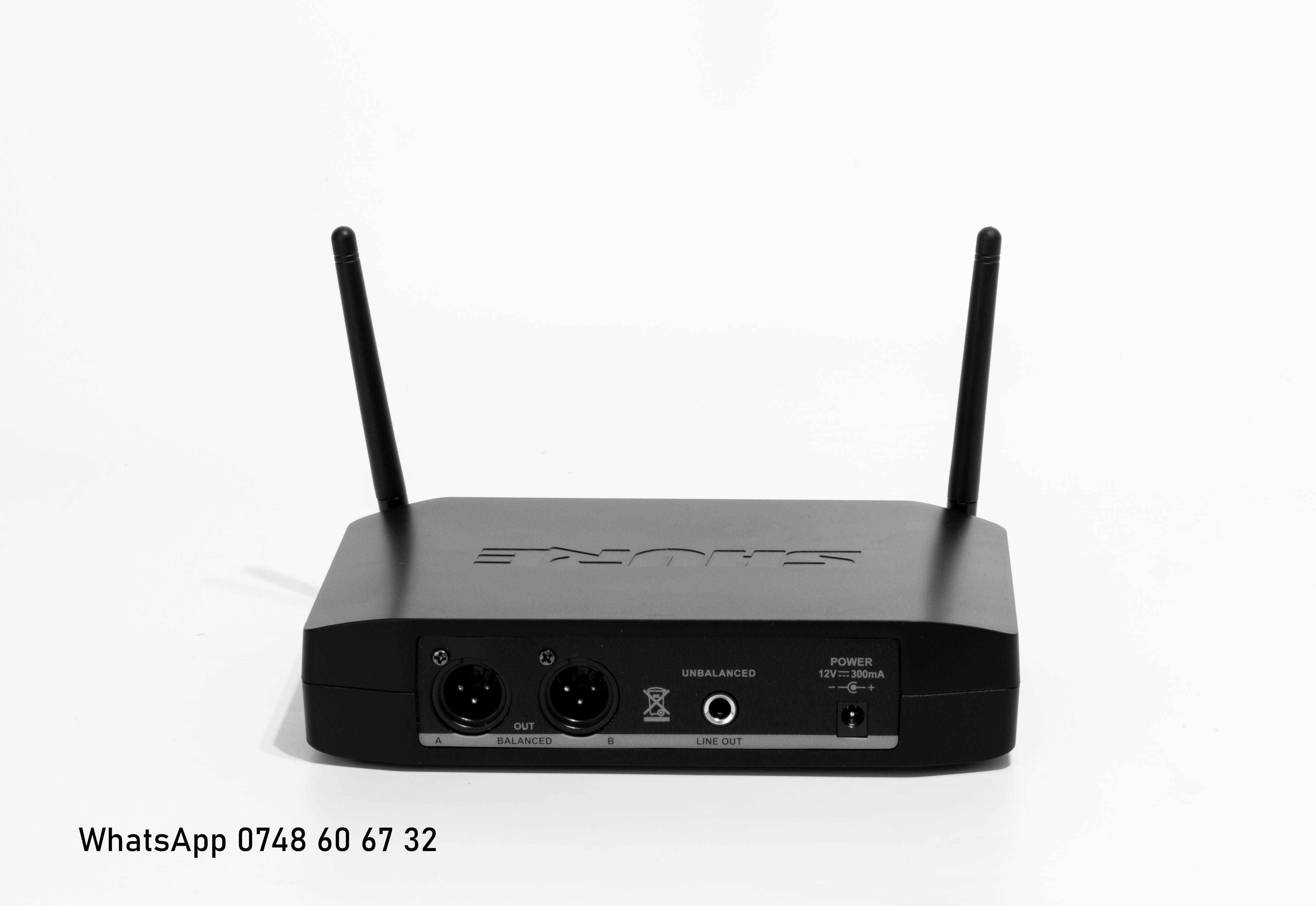 Wireless Shure GLXD4 Beta 58A doua microfoane+CASE (slx qlxd blx ulxd)