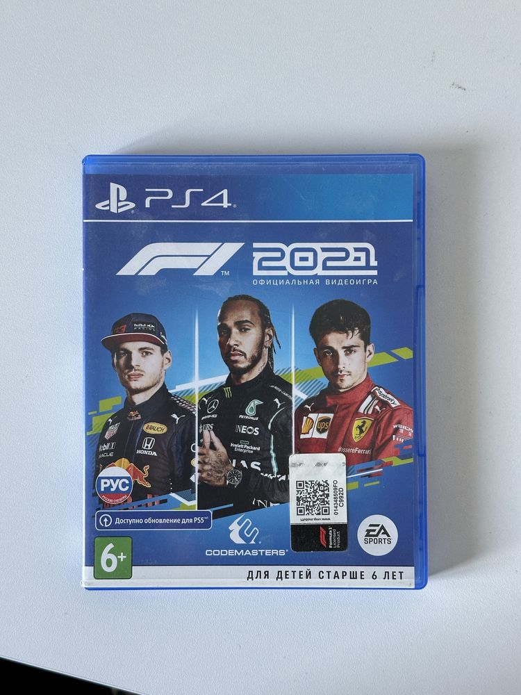 вместе продается видеоигры F1 2021 и MORTAL COMBAT X на PS 4