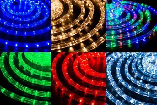 Дюралайт уличный 100м, светодиодная лента, гирлянда, свет это