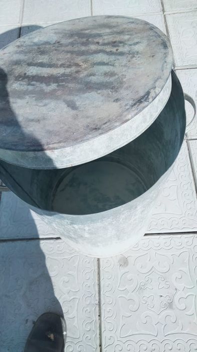 Бак оцинкованый на 50 кг.