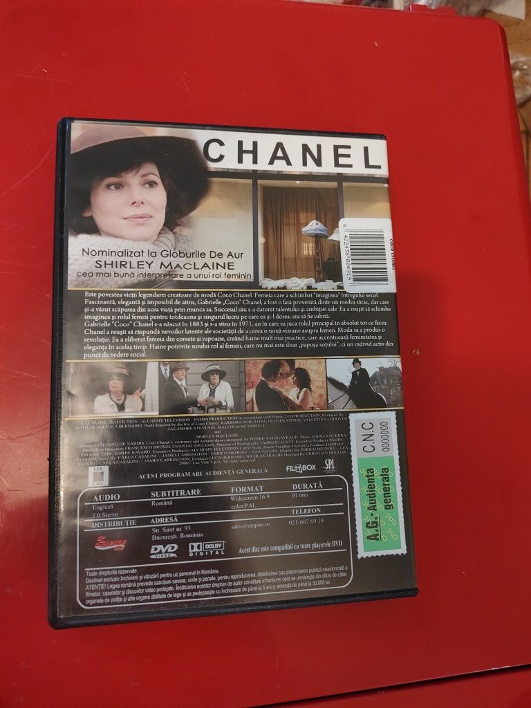 DVD Coco Chanel.