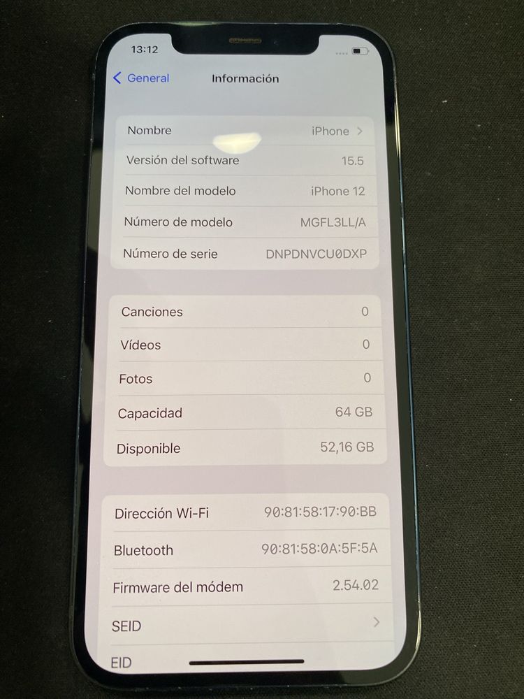 Iphone 12 64 Gb id-gtk351