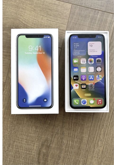 Айфон 10 x состояние идеальный