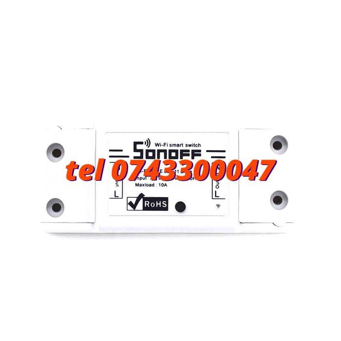 Comutator Releu Wireless Wifi Sonoff Universal Smart Home Pentru Auto