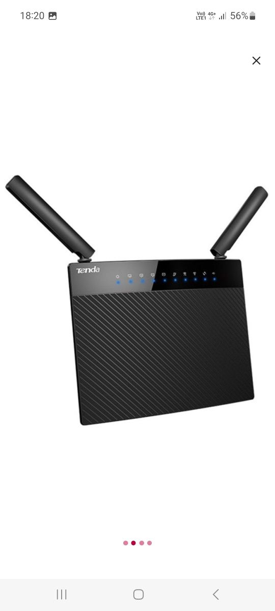 Router Wireless Gigabit TENDA AC9, Dual-Band 300 + 867 Mbps, USB 2.0,