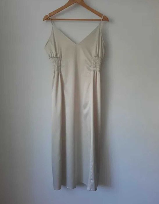 Rochie bumbac satinat Zara L