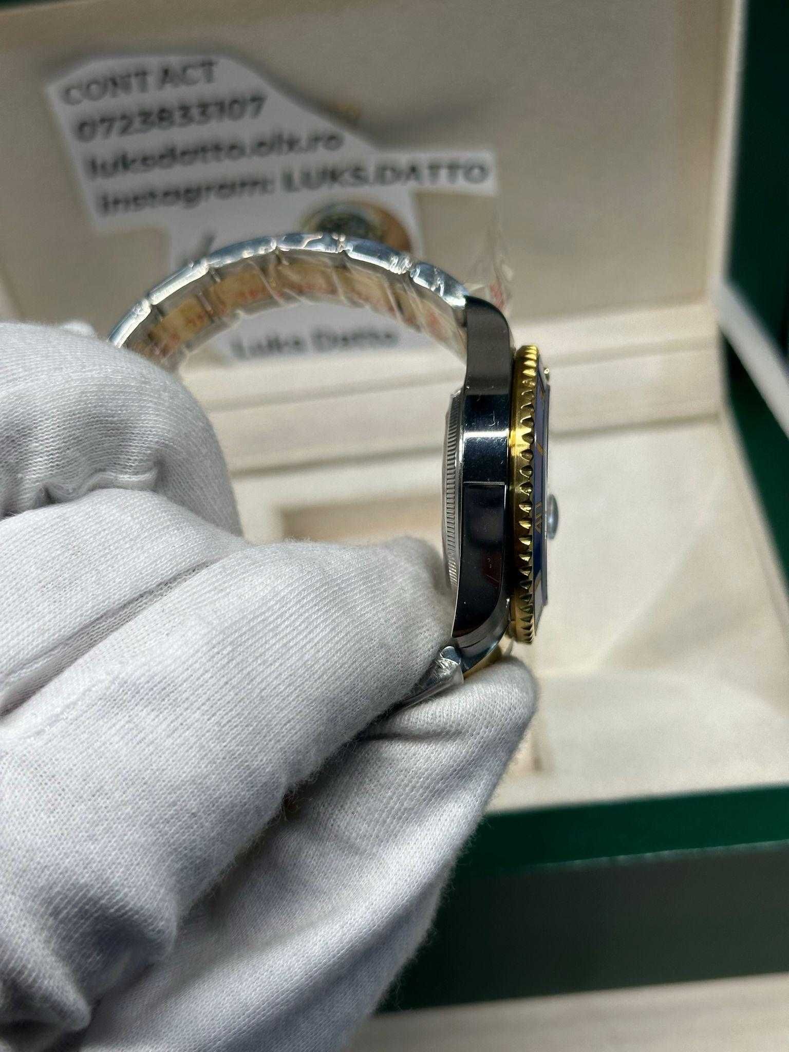 Submariner Rolex 40 MM Two Tone Silver Gold Black Dial