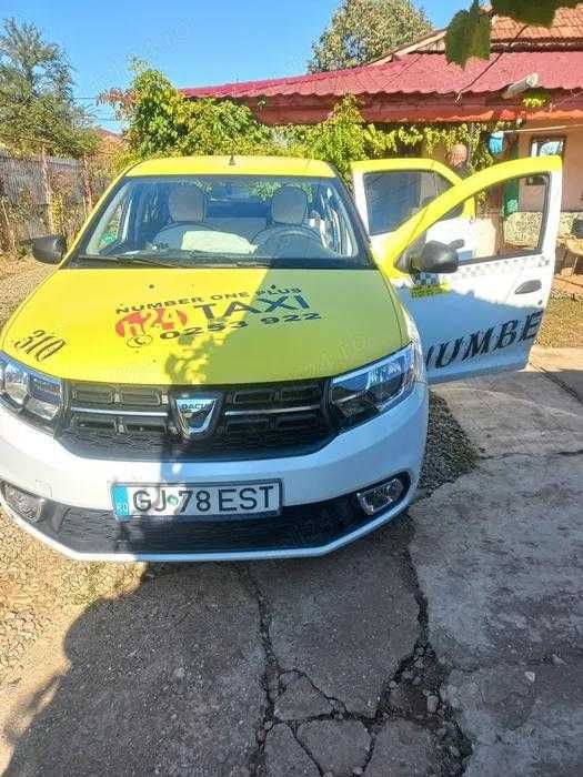 vand Dacia Logan II 2018  + autorizație taxi 10.000