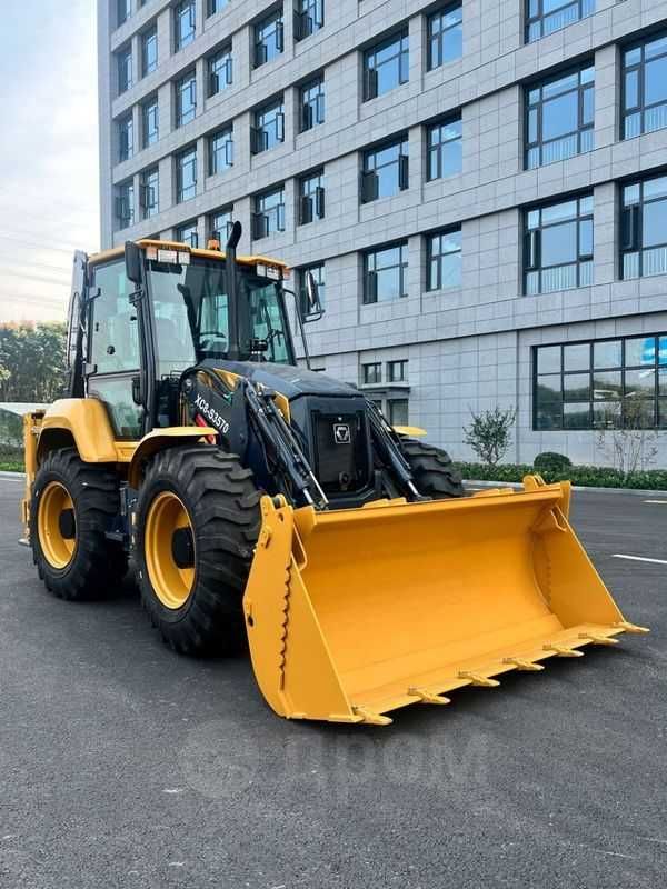 Экскаватор-погрузчик 4х4 крабовый UZXCMG XC8-S3570 Объем ковша 0,3 6в1