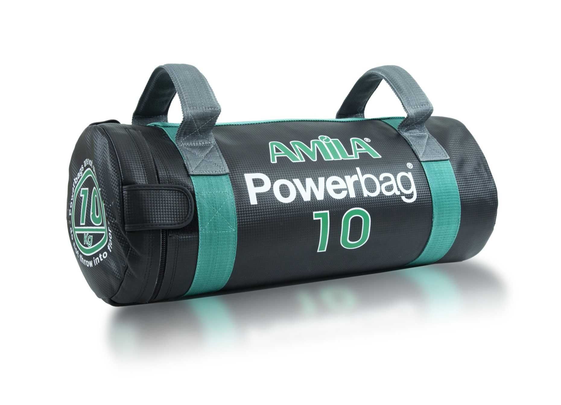 Фитнес Торба Power Bag Amila 10 кг, Кросфит Чанта, Цилиндрични Торби