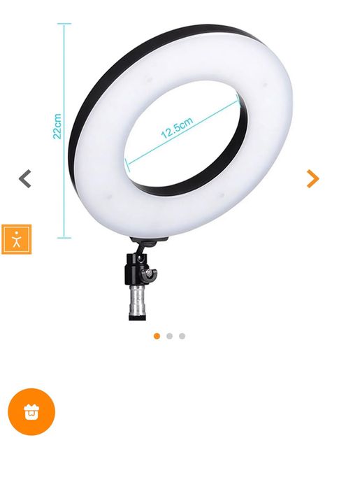 Lampă Led, cu stativ, ca noua! Make up, salon.