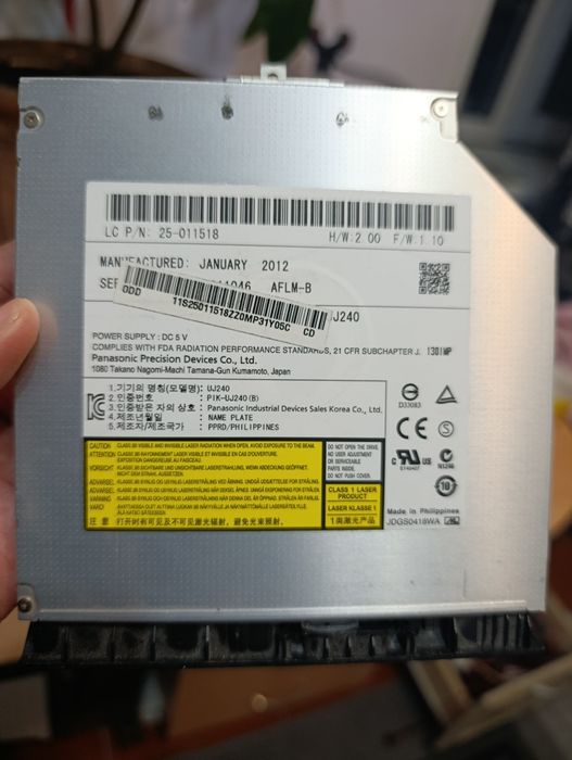 Дисковод Панасоник