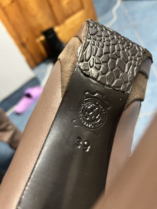 Cizme din piele naturală, made in Italy