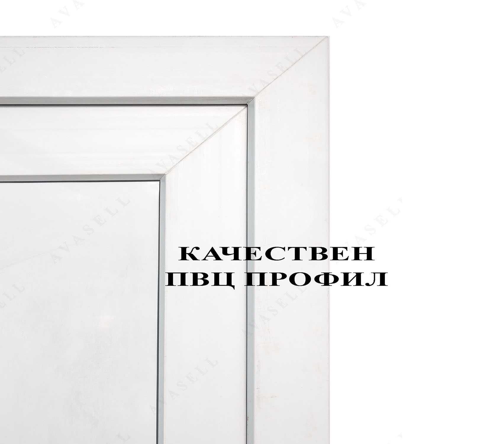 PVC ВРАТА , Водоустойчива Врата за Баня и Тоалетна от ПВЦ –68 х 198см