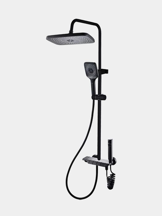 Smesitel Душевая система с индикатором температуры и смесителем

Mat q