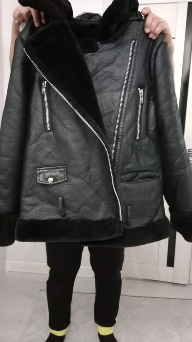 Дубленка хорошая черный
