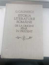 Istoria literaturii romane de la origini pana in prezent