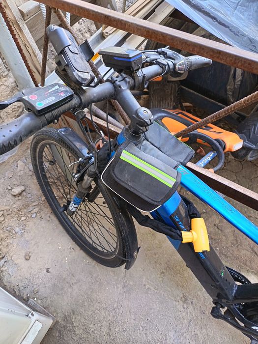 Срочно продаю електроный велосипед в хорошем состоянии недорого