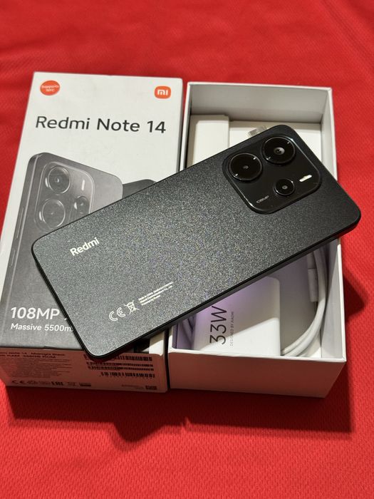 Redmi Note 14 256 gb Ram 8 польный комплект