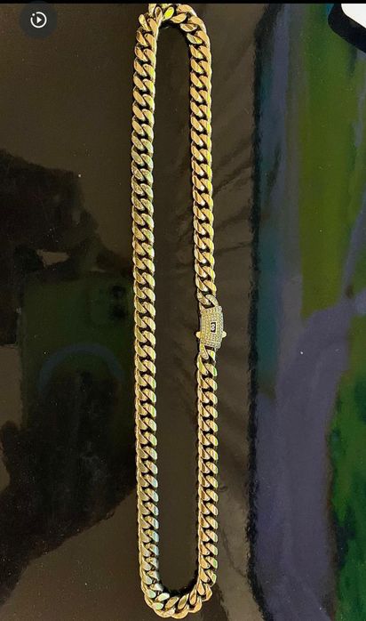 Set cu ban placat cu aur 14k