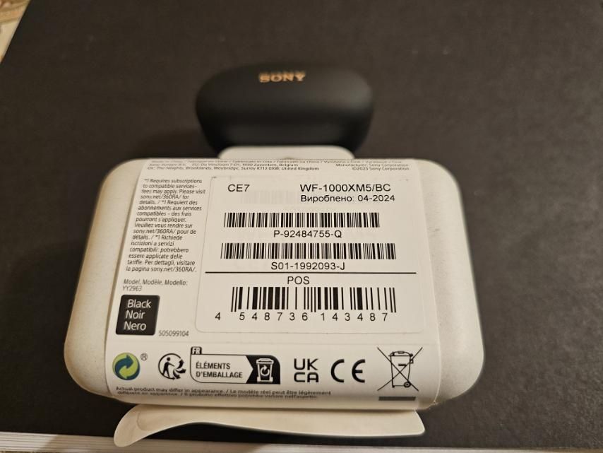 Чисто нови, неизползвани слушалки SONY