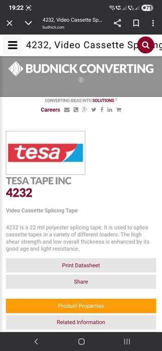 Scotch tesa pt audio -video