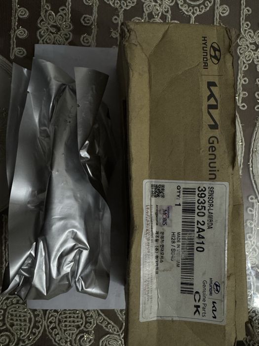 Срочно продаю датчик кислорода новый от kia и Hyundai