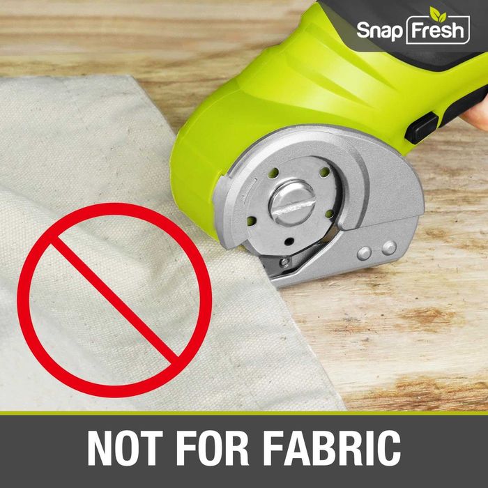 SnapFresh електрически ножица 4V с 2 авто-острящи се ножа