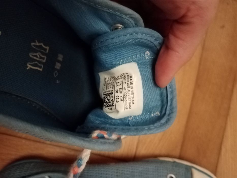 Converse Chuck Taylor Conversi 35.5 Marimea 36 Albastrii Tricot