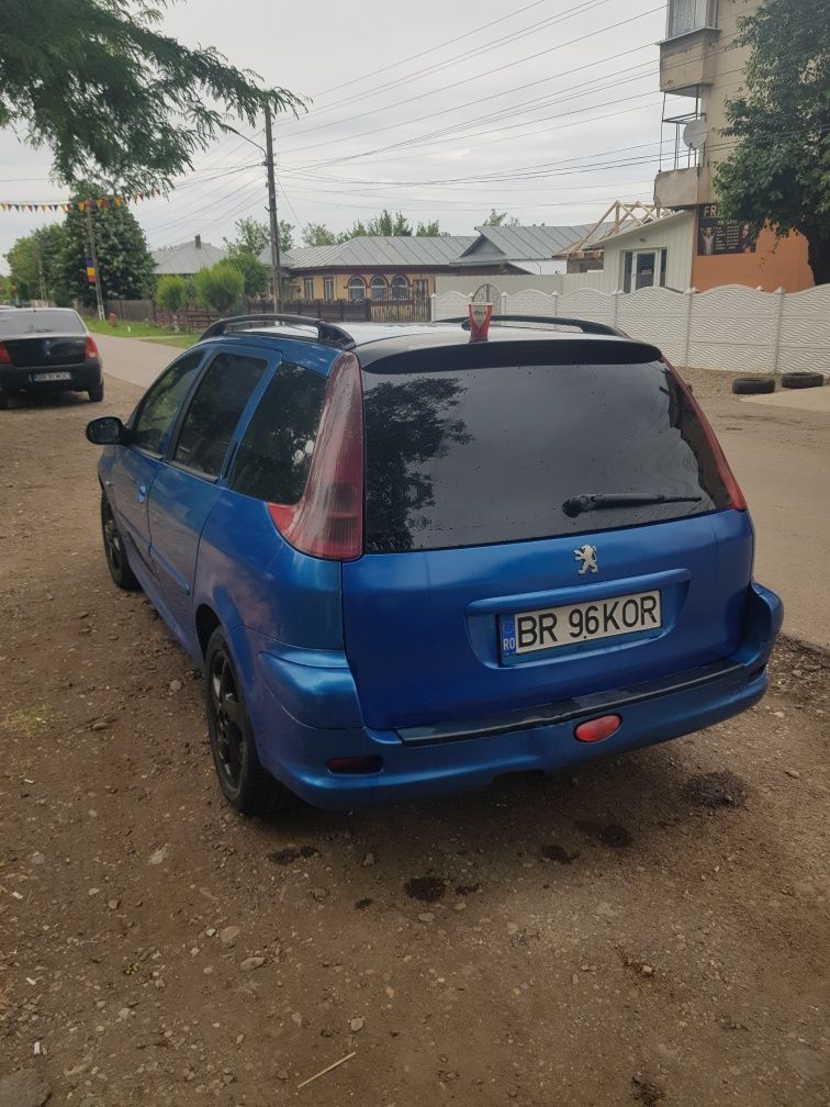 Vand peugeout 206 sw