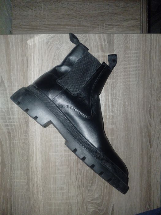 Сапоги челси натуральный кожа