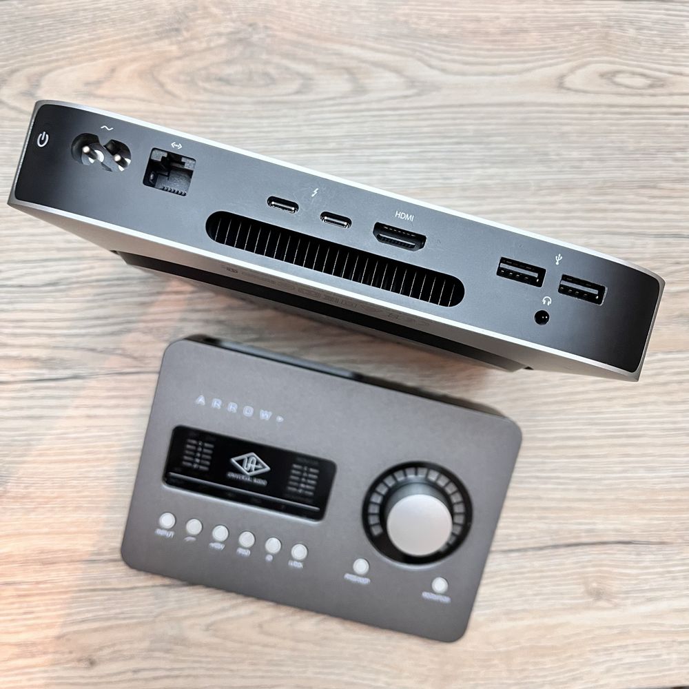 Uad 2 Solo и M1 Mac mini студийный