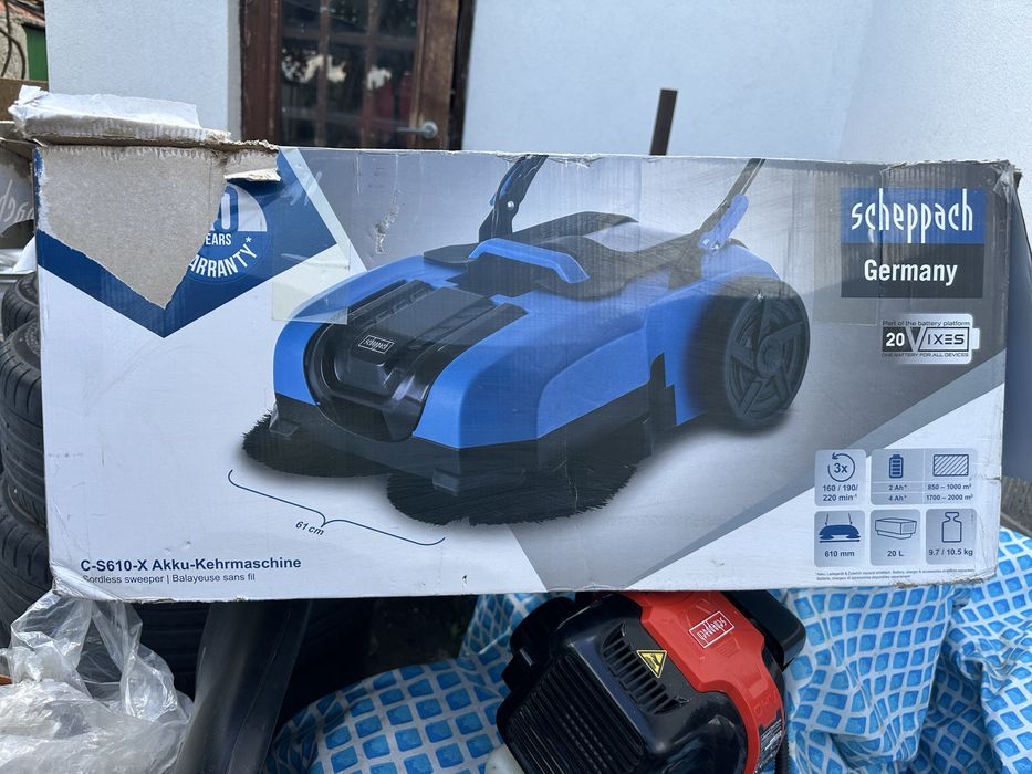 Акулуматорна  и  механична метла