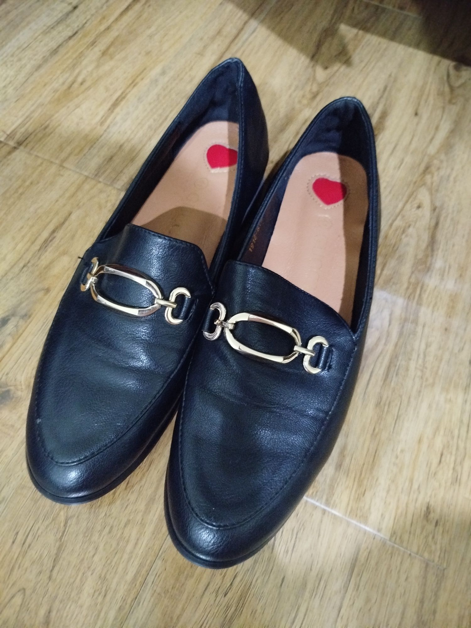 Кожаные мокасины Gucci 40-размера, б/у