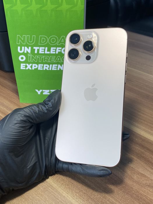 iPhone 16 Pro Max / 256 GB / Sănătate baterie 95% / Ca nou
