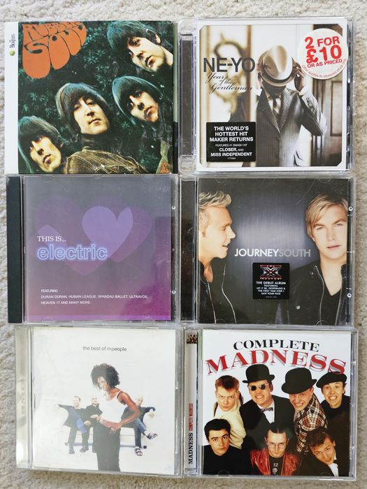 Оригинални CD от лична колекция, различни жанрове.
