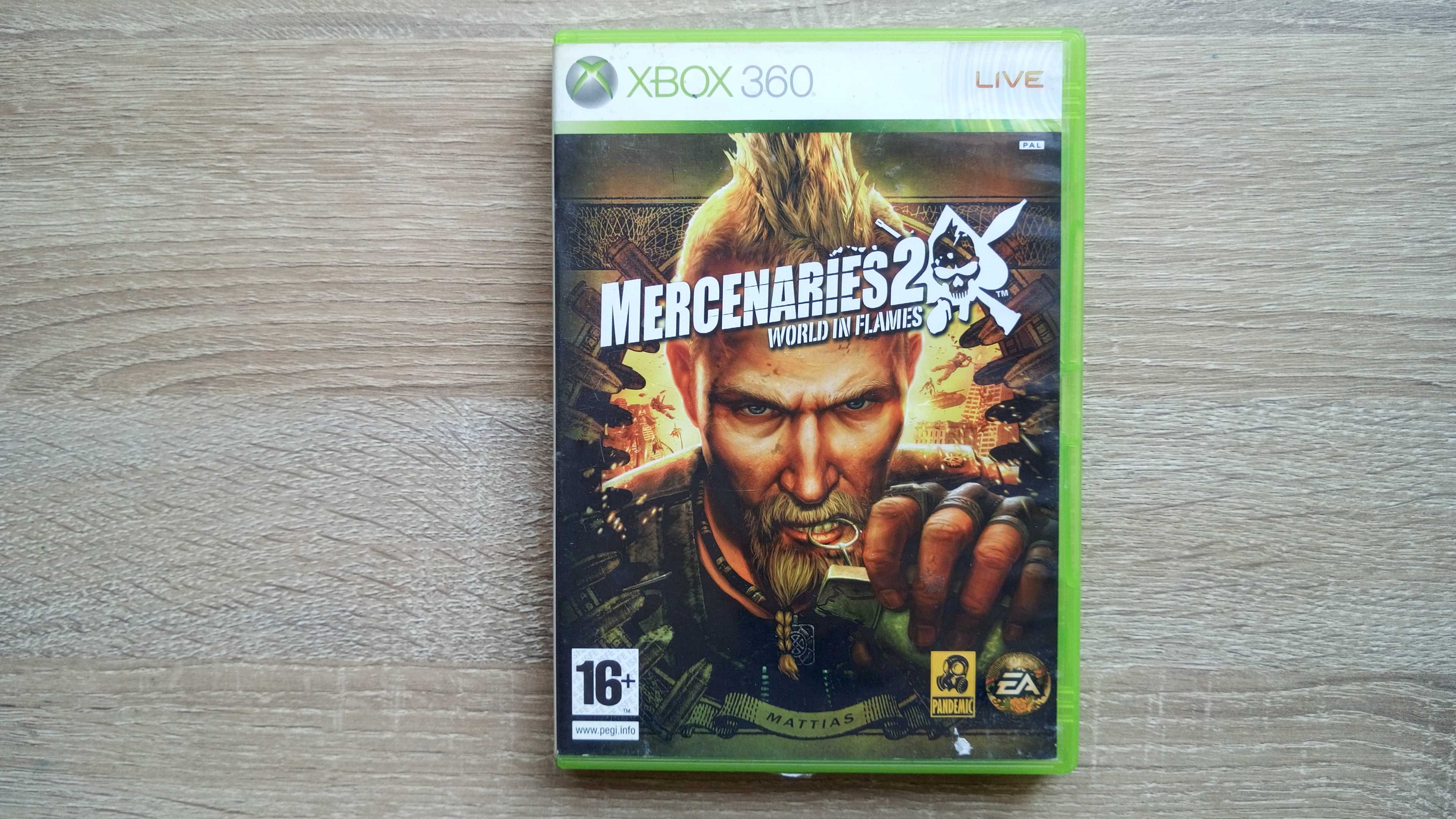 Vand Mercenaries 2 World in Flames Xbox 360
