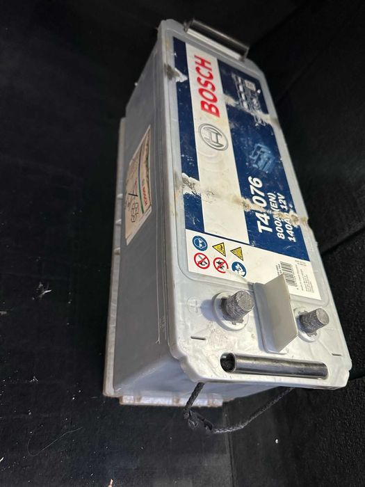 baterie Bosch auto utilitara camion 12v 140ah 800A folosita utilizata