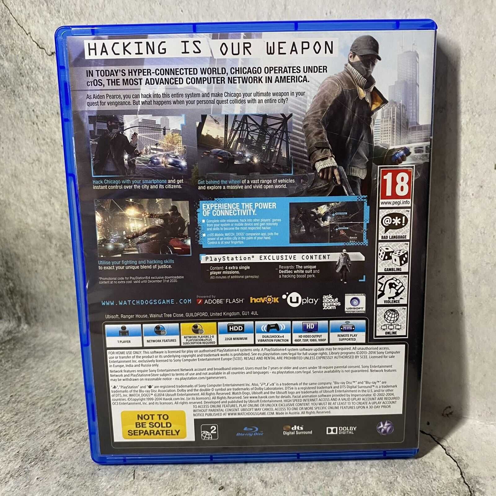 Joc PS4 PS5 Playstation Watch Dogs