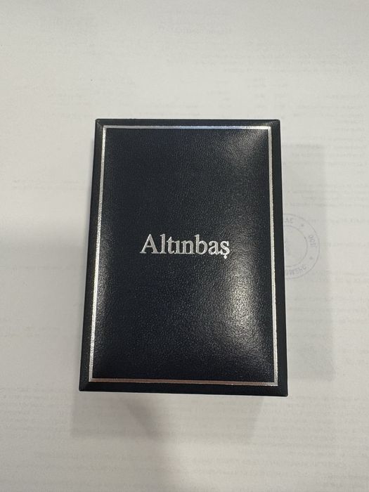 Altinbas пръстен, обици и висулка 18к