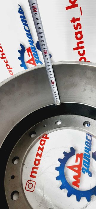 Барабан тормозной прицепа КАМАЗ НЕФАЗ L1 (Л1) 12тонн 8тонн