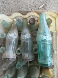 Стари шишета от Кока Кола. Coca - Cola. Каси. Амбалаж. Ретро Кока кола