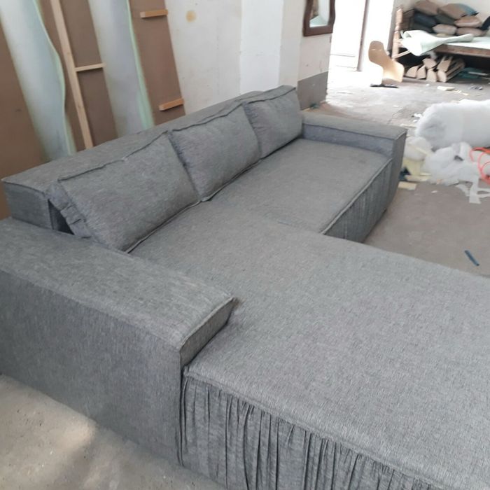 Диван лофт б/у из тканевого материала. Matoli Loft Divan ishlatilgan