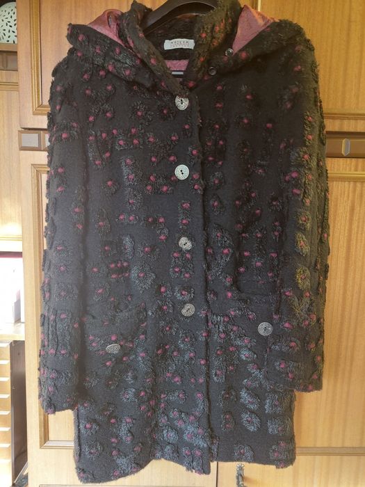 Дамско вълнено палто