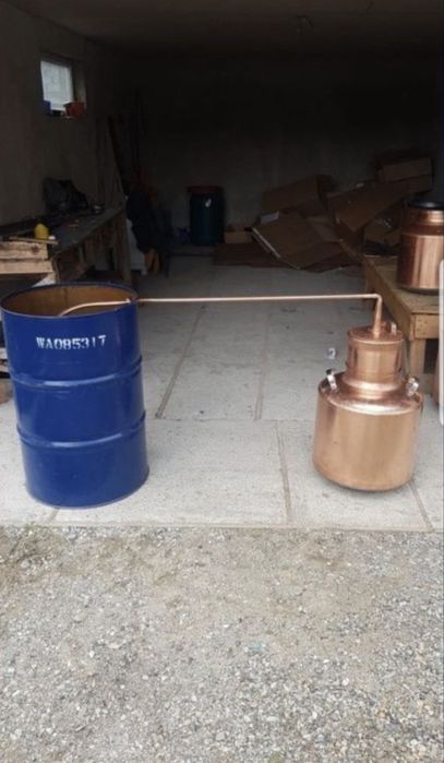 Cazan tuica de cupru sau inox avem pe stoc pret de producator