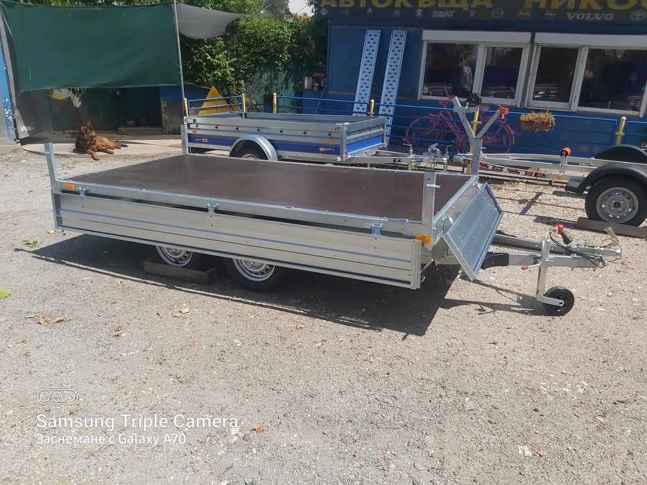 Ремарке Поп Индъстри 3.10 х 1.60 до 750кг.