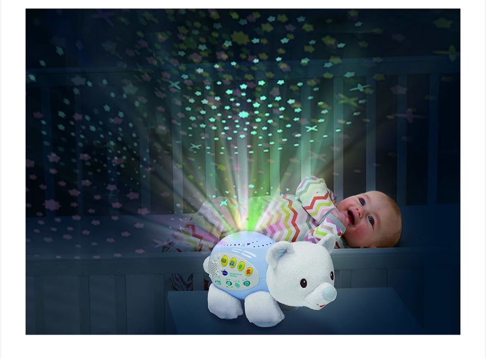 Музикална нощна лампа - Мече