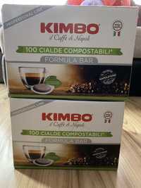 Кафе KIMBO iхартиена доза /БЕЗКОФЕИНОВО/ 100 cialde compostabile