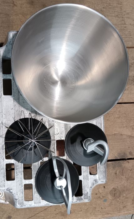 Bol inox și accesorii pt robot de bucătărie