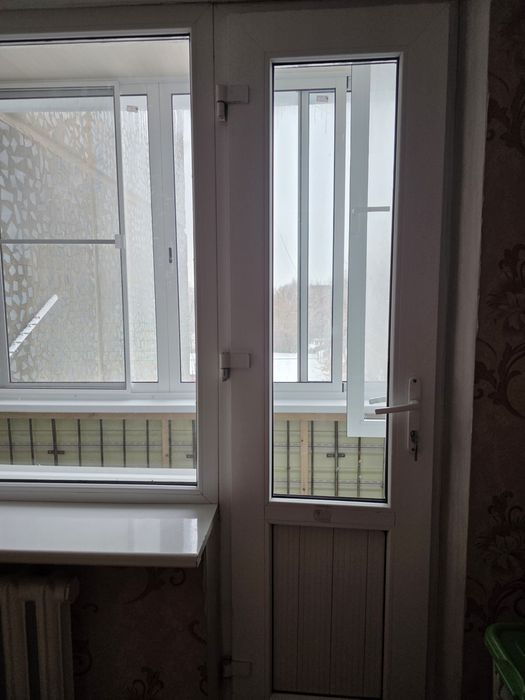 Пластиковое окно+балконная дверь